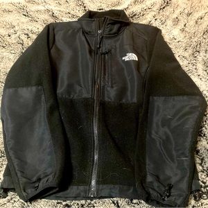 North Face black unisex fleece size small perfect for winter